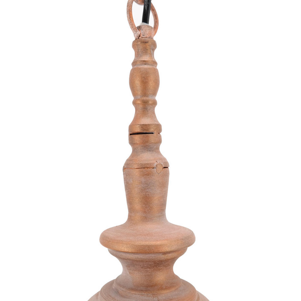 HÄNGELEUCHTE Ø18x73 cm, Metall, Kupfer - Kupferfarben, Metall (18/18/73cm) - PTMD Collection
