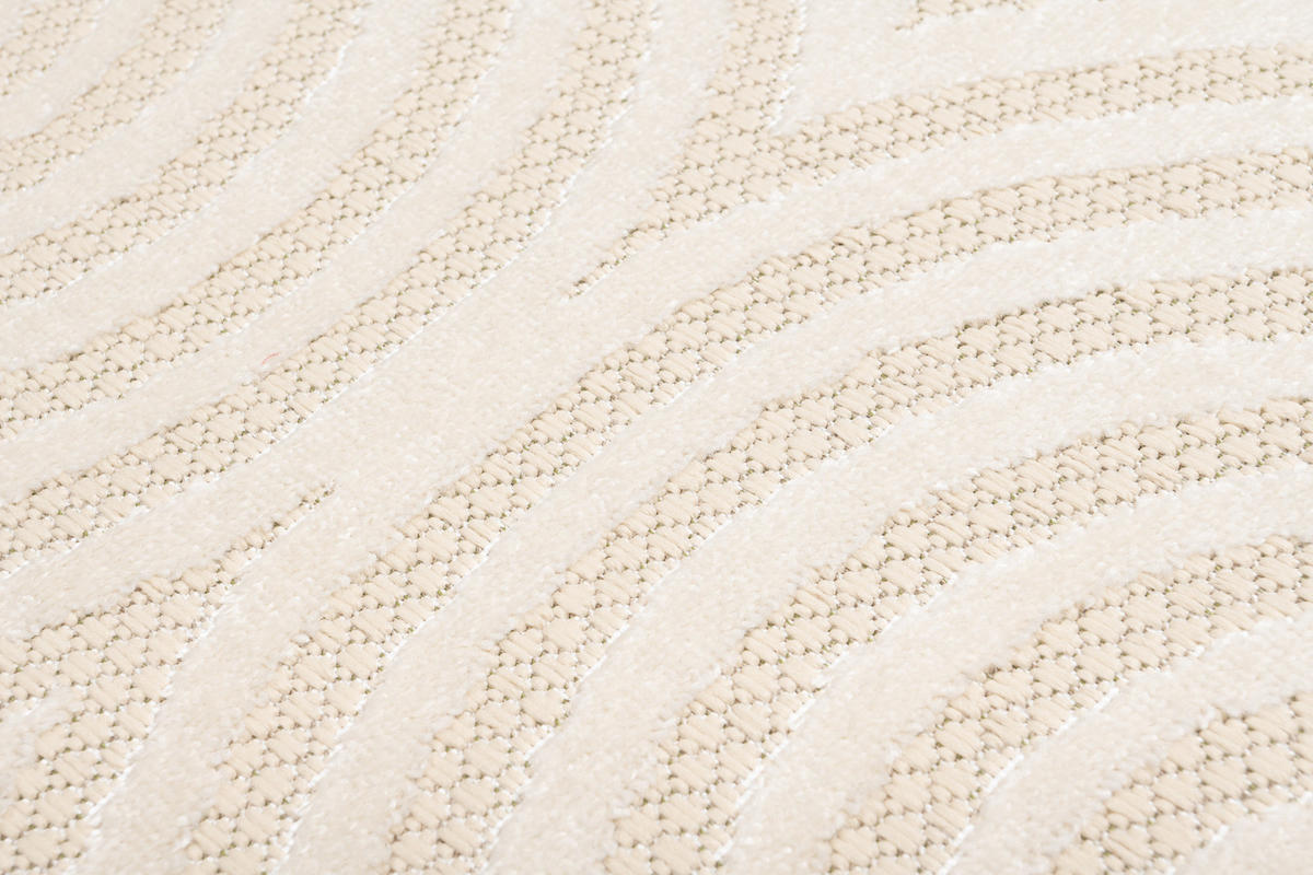 TEPPICH PATIO Creme 240/330 cm - Creme, Kunststoff (240/330cm) - Tapiso