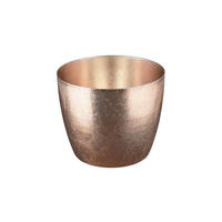 TEELICHTHALTER Madras M, Eisen, Nude Gold, 8.5 cm - Goldfarben, Metall (11cm) - Gift Company