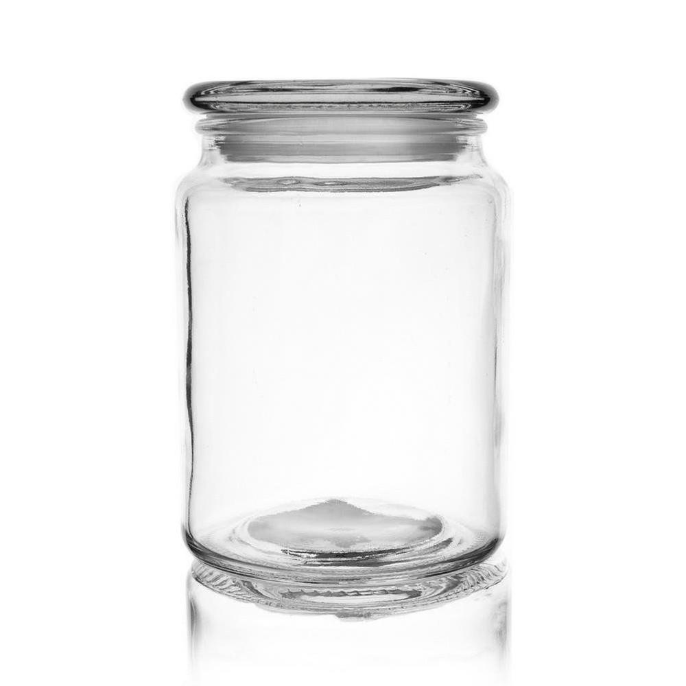 VORRATSGLAS rund 750 ml Transparent - Transparent, Glas (10/14/10cm) - Orion 