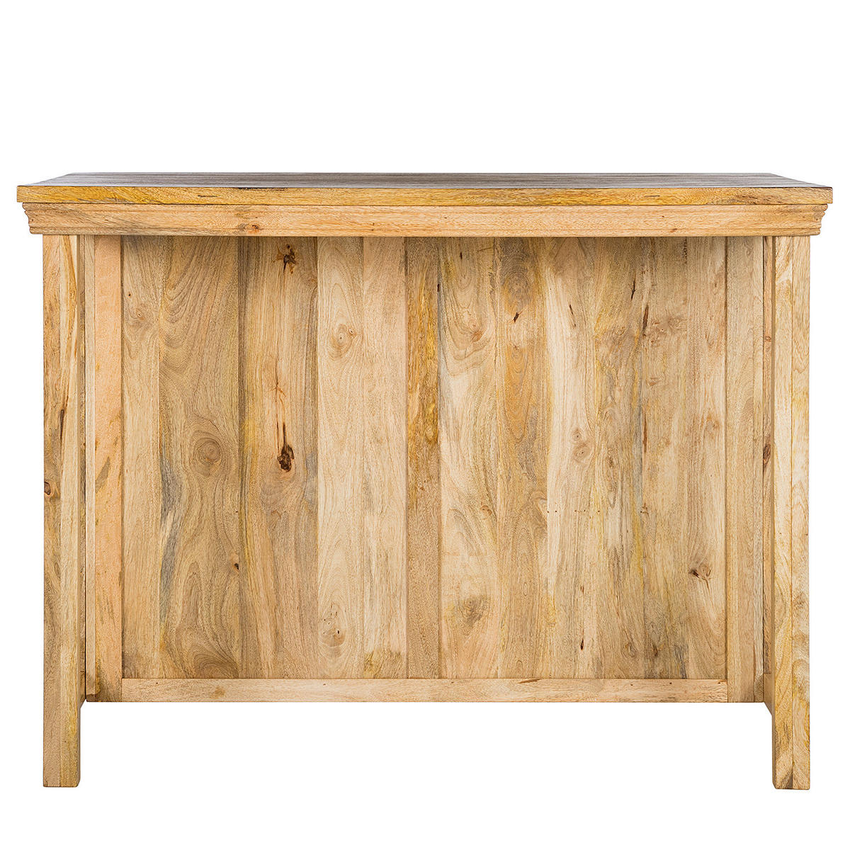 KÜCHENINSEL - Massivholz - Braun - Braun, Holz (125/94/80cm) - home24