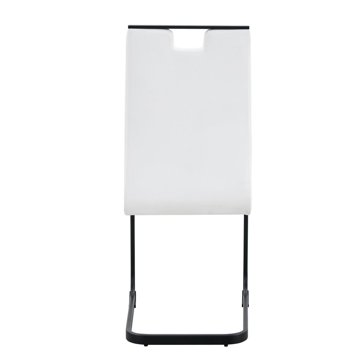 ESSGRUPPE DE-39511 3-teilig, runder Marmortisch Weiß - Weiß, Holzwerkstoff (110/75/110cm) - ComfortXL