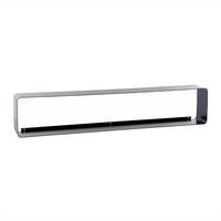 CD-REGAL CUBE 120 Metal, Lounge Design schwarz - Schwarz, Metall (120/14/15cm) - DESIGN DELIGHTS