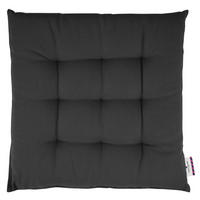 SITZKISSEN MIT 9 PUNKT-STEPPUNG DOVE - Anthrazit, Textil (40/40/5cm) - Tom Tailor