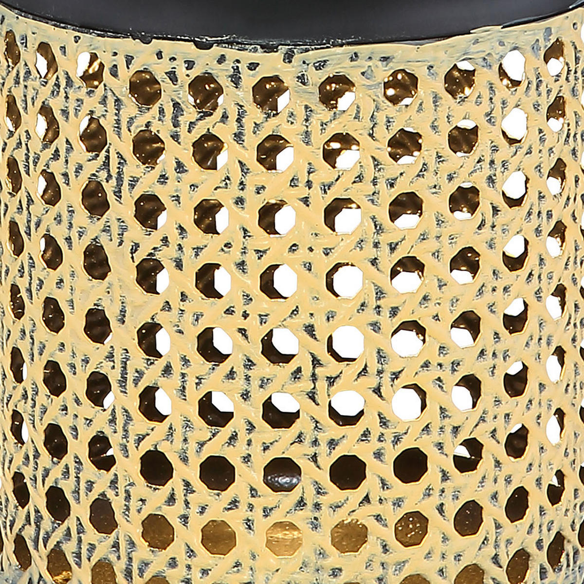 LED AUSSENLEUCHTE Bambusoptik Braun Hängend - Braun, Holz (12/12/30cm) - Globo Lighting