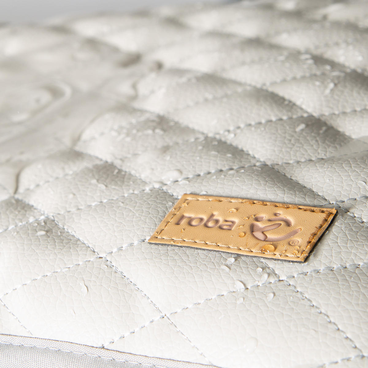 BABYHOCHSTUHL Born Up Luxe mit Neugeborenenaufsatz Natur - Naturfarben, Holzwerkstoff/Textil (46/94/66.5cm) - Roba