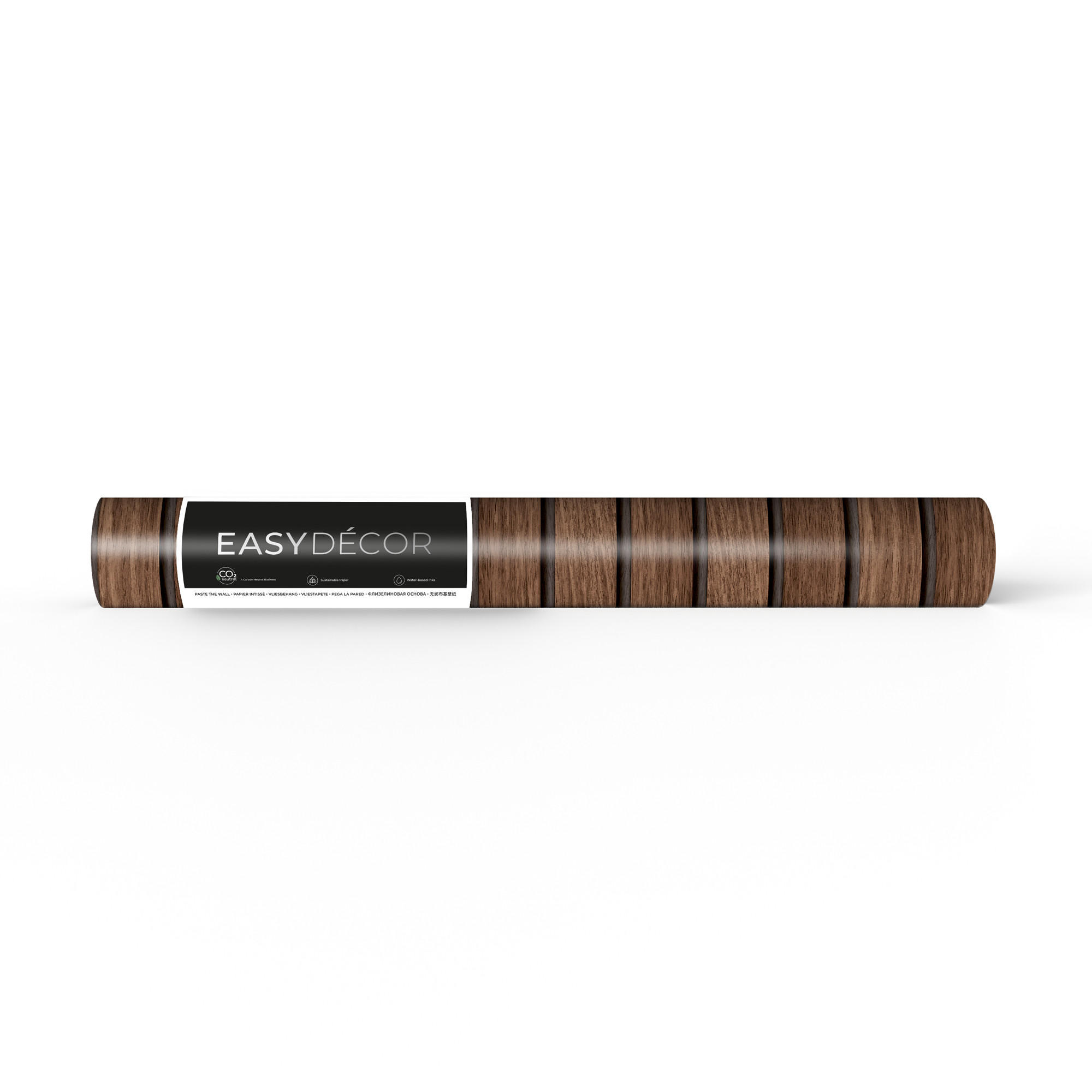 VLIESTAPETE - Wood Strokes Braun - Braun, Papier/Kunststoff (52/1000cm) - Easy Decor