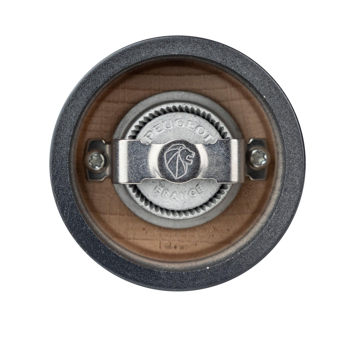 PFEFFERMÜHLE Bistro 10cm Buchenholz Schiefergrau Stahlmahlwerk - Grau, Holz (5.3/10/5.3cm) - PEUGEOT