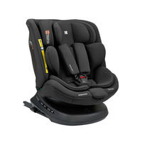 KINDERSITZ i-Defend i-Size schwarz (40-150cm) Isofix, 360 Grad Drehung, SPS - Schwarz, Kunststoff (44/56/48cm) - Kikka boo
