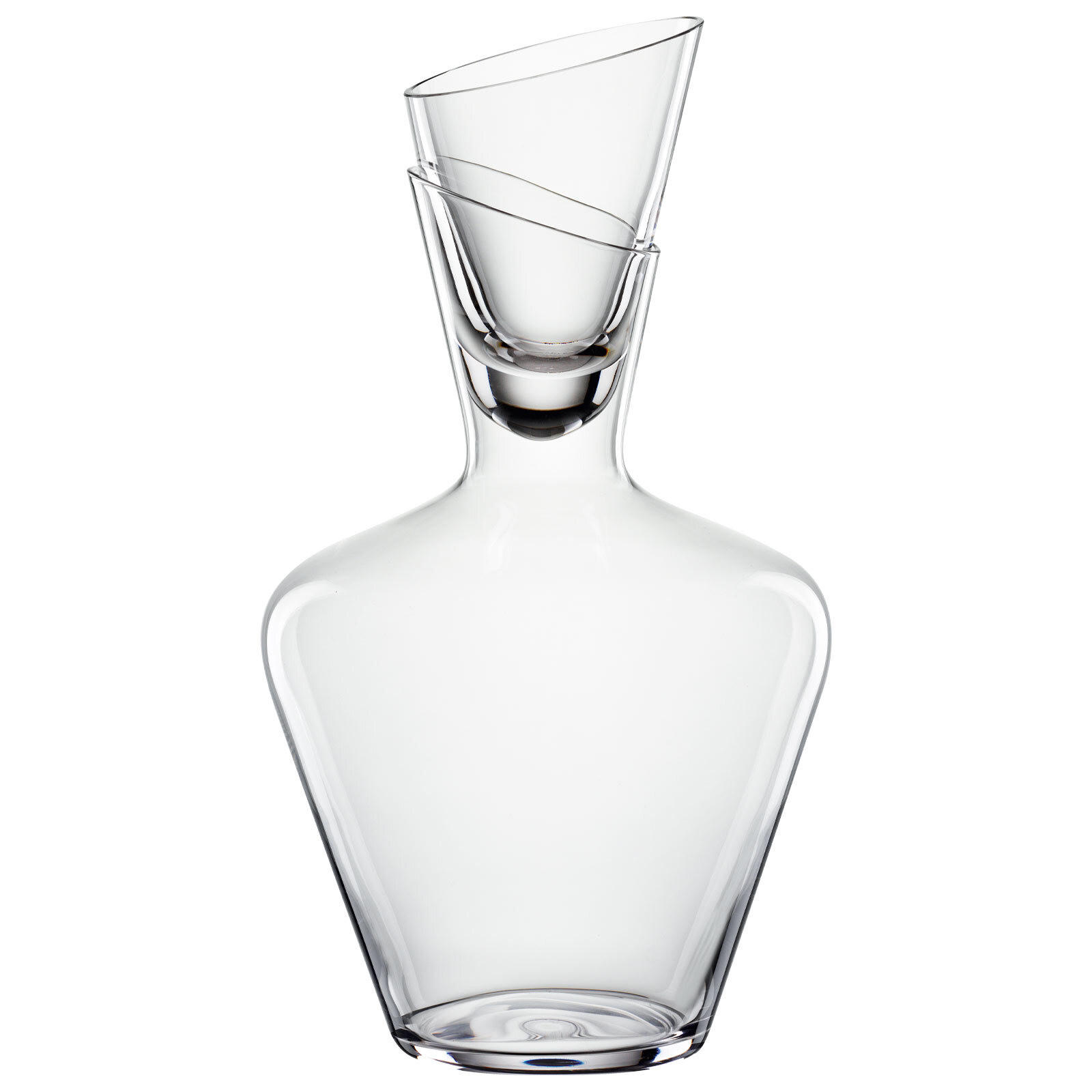 WEINKARAFFE MIT STOPFEN Definition transparent 1 Liter - Transparent, Glas (1L) - Spiegelau