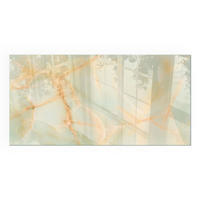 GLASPLATTE für Kamin 100x50 cm - Türkis, Glas (100/50/0.4cm) - TULUP