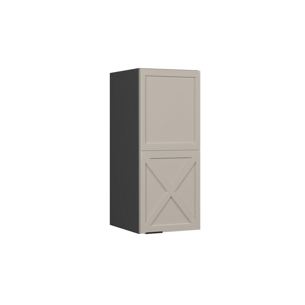 HÄNGESCHRANK Fame-Line GrauBeige 30 cm - Greige/Anthrazit, Holzwerkstoff (30/72/34.1cm) - Vicco