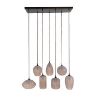 HÄNGELEUCHTE Altura Braun 35/96/150 cm - Braun, Glas (35/96/150cm) - Hoyz Collection
