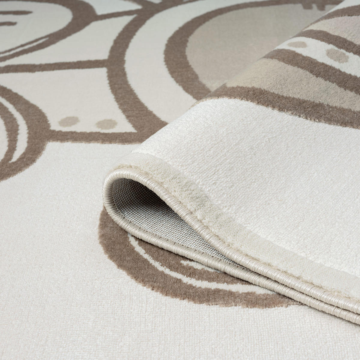 KINDERTEPPICH Mara 717 Creme 160x230 cm - Beige/Creme, Textil (160/230cm) - carpet city