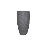 PFLANZKASTEN The Rock 27x53 cm, Grau, Fiberstone - Anthrazit, Kunststoff (27/53/27cm) - dasmöbelwerk