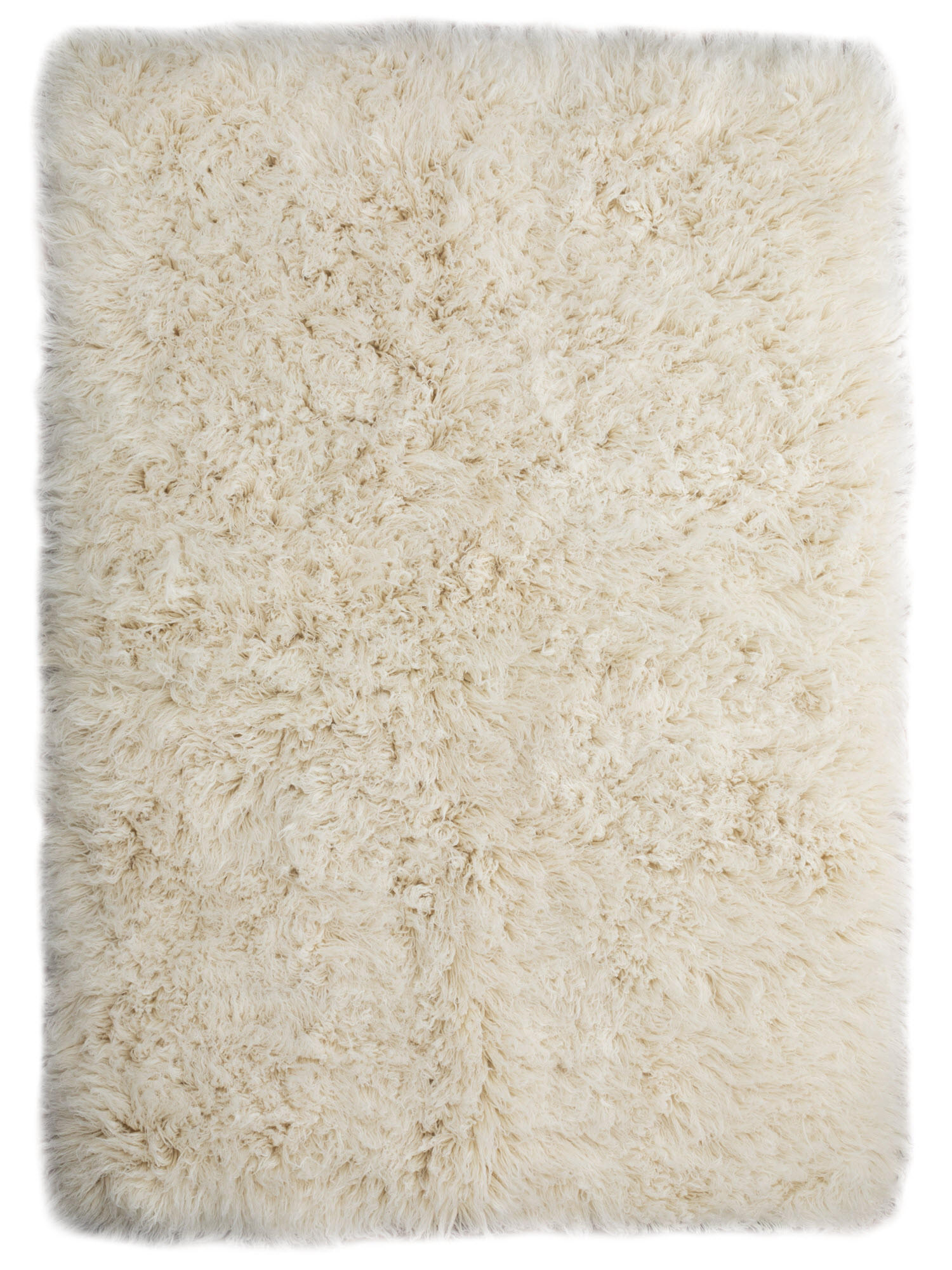 WOLLTEPPICH 55/110 cm Flokati 4000 - Naturfarben, Naturmaterialien (55/110cm) - Steffensmeier