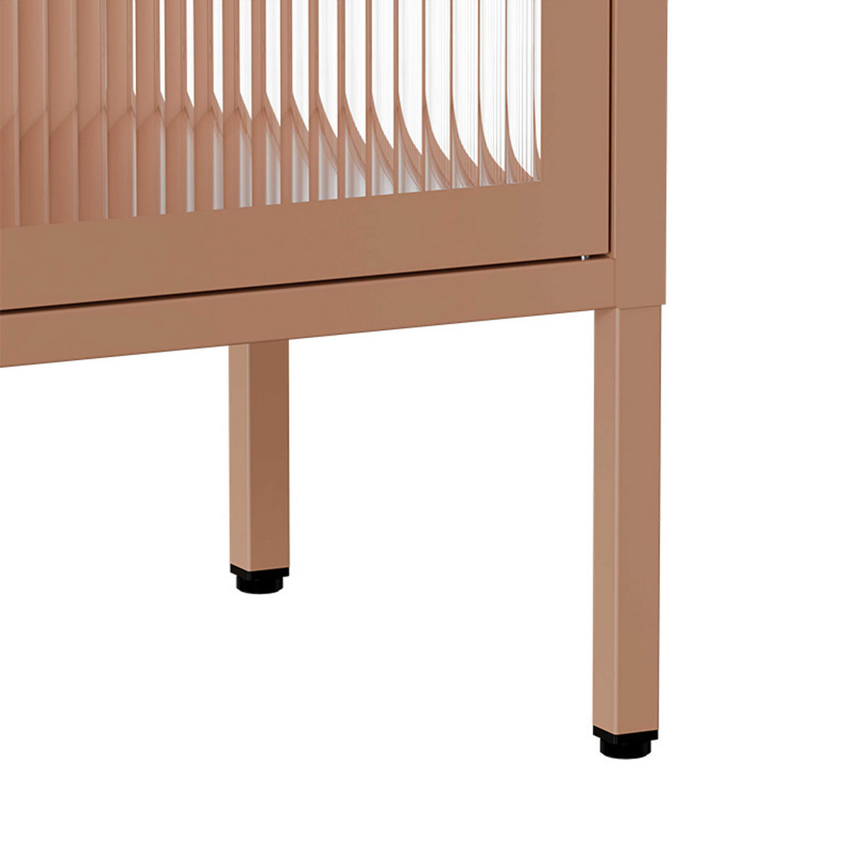 TV-SCHRANK 115 cm, Braun - Braun, Metall (35/60/115cm) - Oviala
