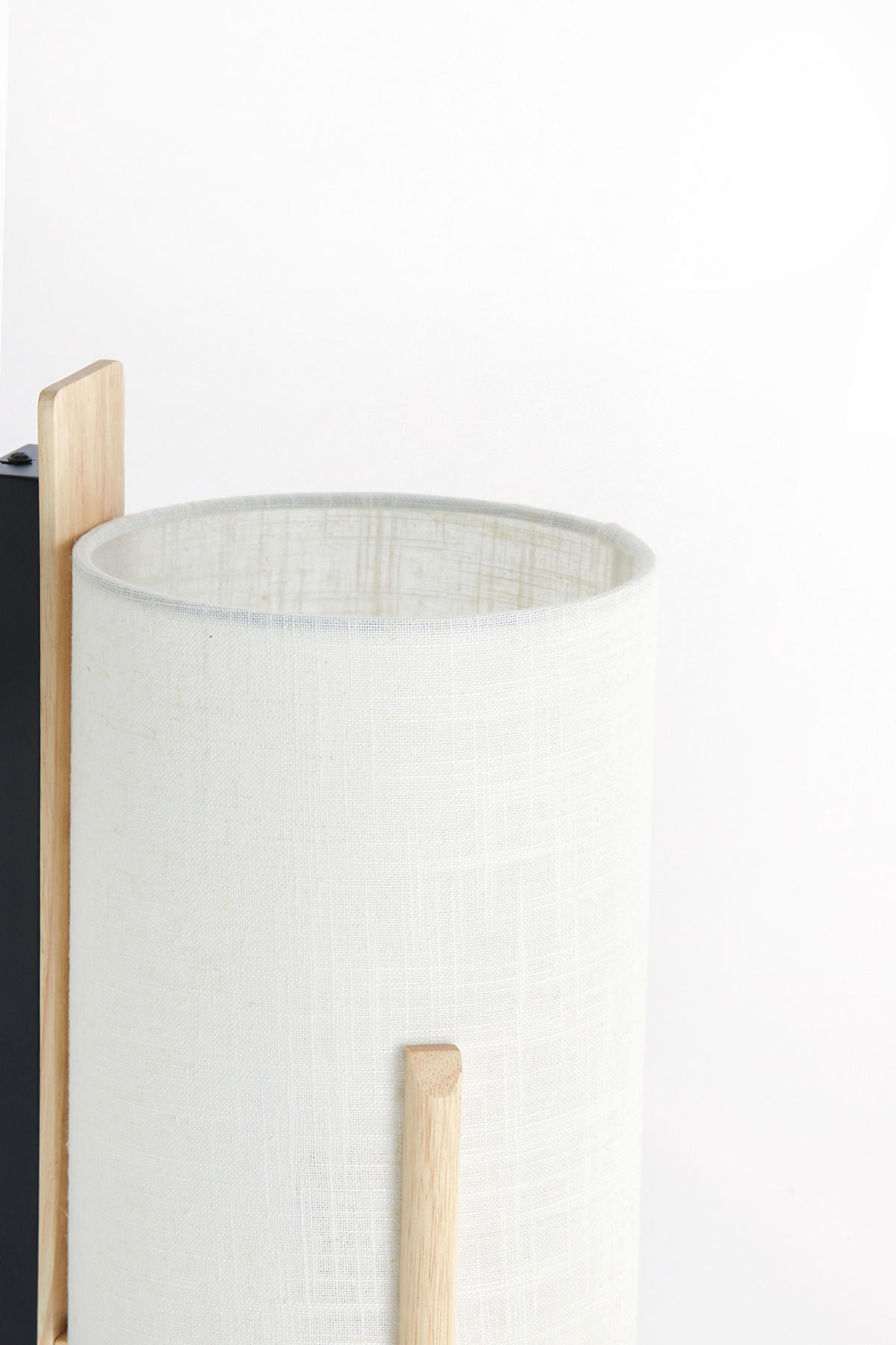 WANDLEUCHTE Litto Braun Ø22/36 cm - Hellbraun, Holz (18/36/22cm) - Light & Living