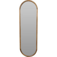 WANDSPIEGEL Holzrahmen 36/2,5/115 cm - Beige, Holz (36/115/2.5cm) - Home Styling Collection