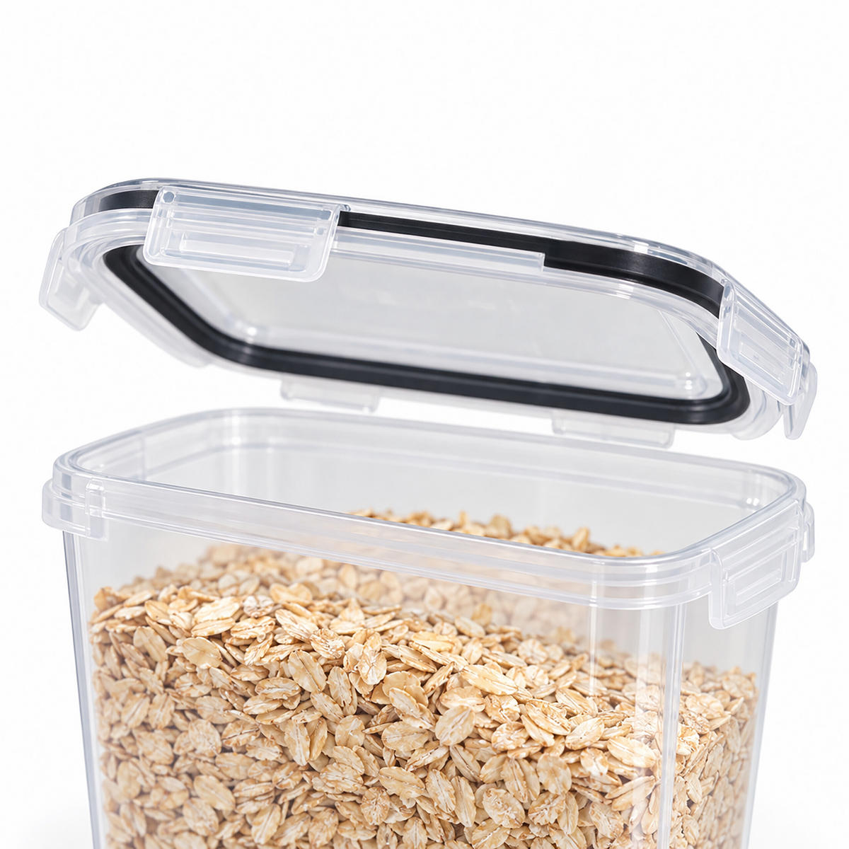 SPREMNICI Prozirni set-12 kom 0,8 l - prozirno, plastika - Relaxdays