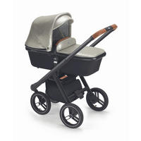 KINDERWAGEN Kombi 2 in 1 inkl. Regenschutz und Wickeltasche - Goldfarben/Braun, Metall (61/94/123cm) - Cam il Mondo del Bambino S.p.A.