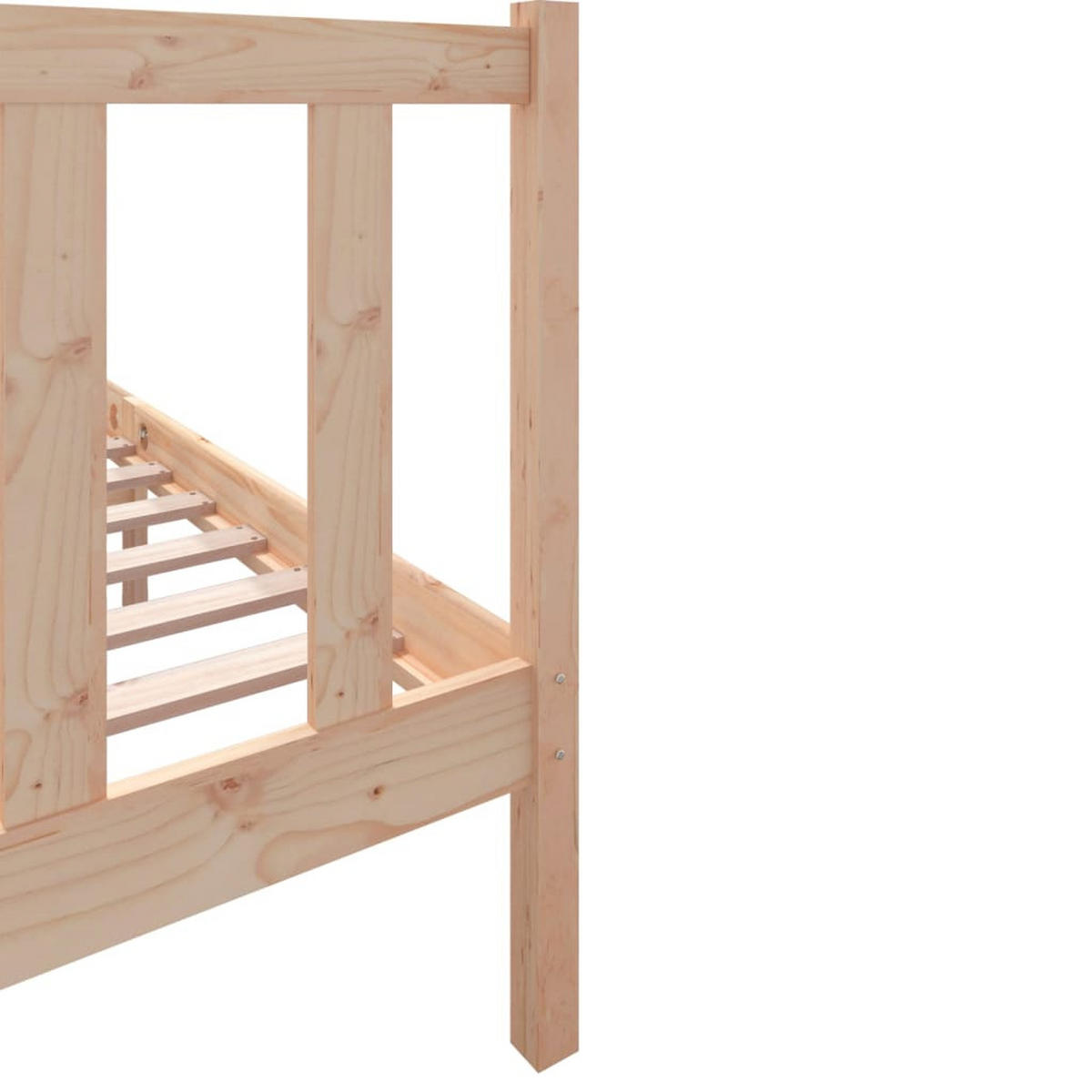 BETT Kidd 125.5/195.5 cm - Braun, Holz (120/190cm) - Nettlife