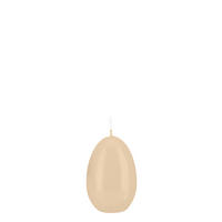 EIKERZEN Klarlack Champagner 60 x Ø 45 mm, 6 Stück - Champagner, Paraffin (4.5/6/6cm) - Kopschitz Kerzen