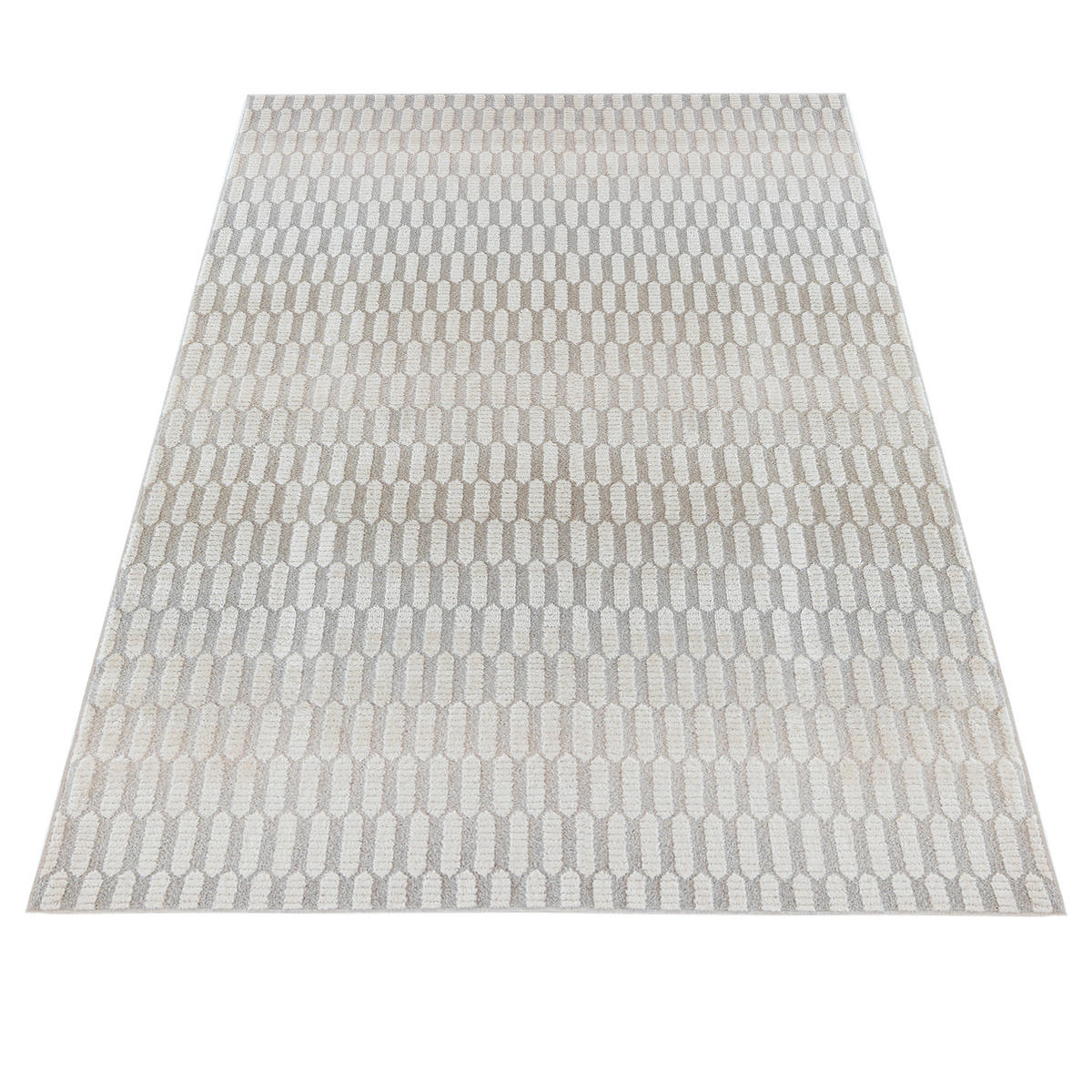 MAZOVIA TEPPICH SZ72A - Beige, Grau - 200 x 300 cm - Beige/Grau, Textil (200/300cm) - Mazovia