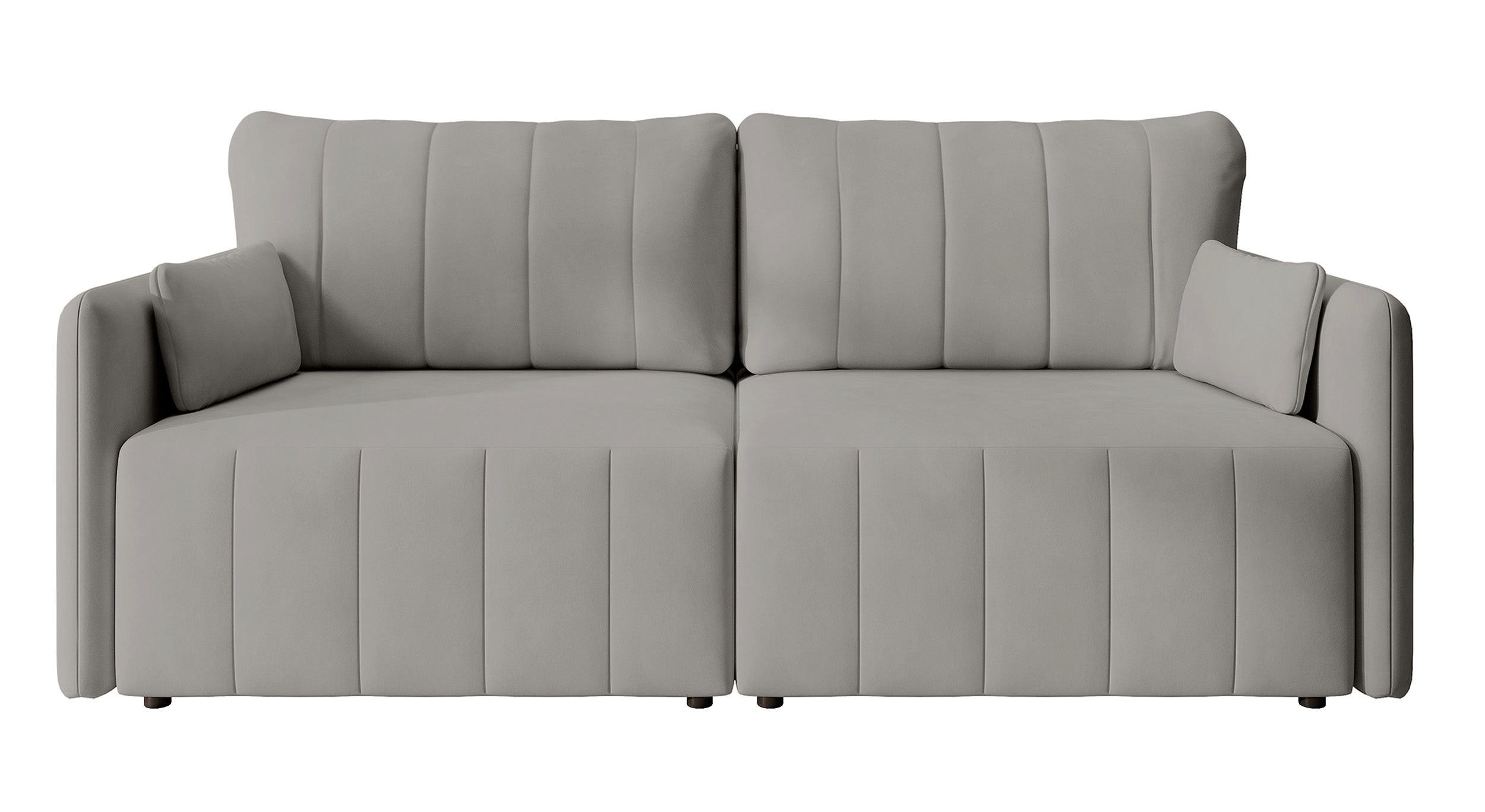 Selsey Schlafsofa Hellgrau 215x100x112 cm