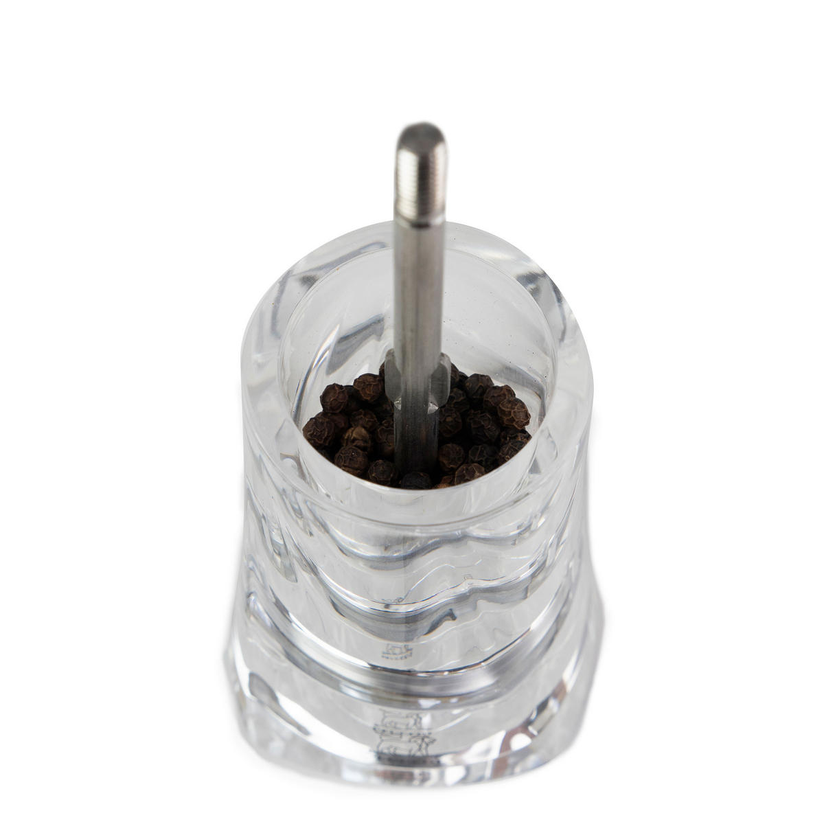 PFEFFERMÜHLE Molene 14cm Acryl-ABS Schwarz Stahlmahlwerk - Schwarz, Kunststoff (7/14/7cm) - PEUGEOT