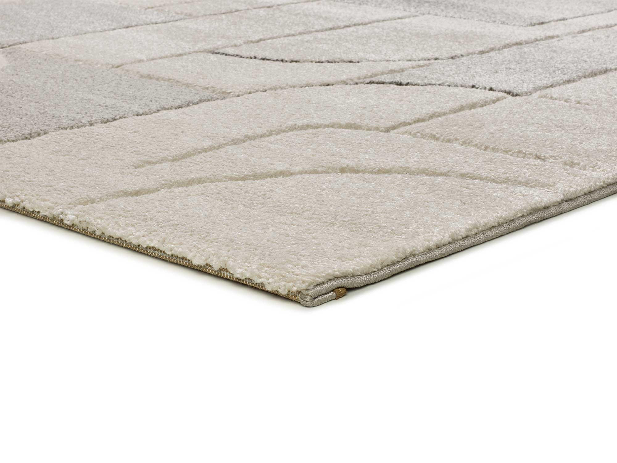 Thumbnail - Atticgo Webteppich, Creme, Textil, Abstrakt, Rechteckig, 160x230 cm, Oeko-Tex® Standard 100, in verschiedenen Größen erh...