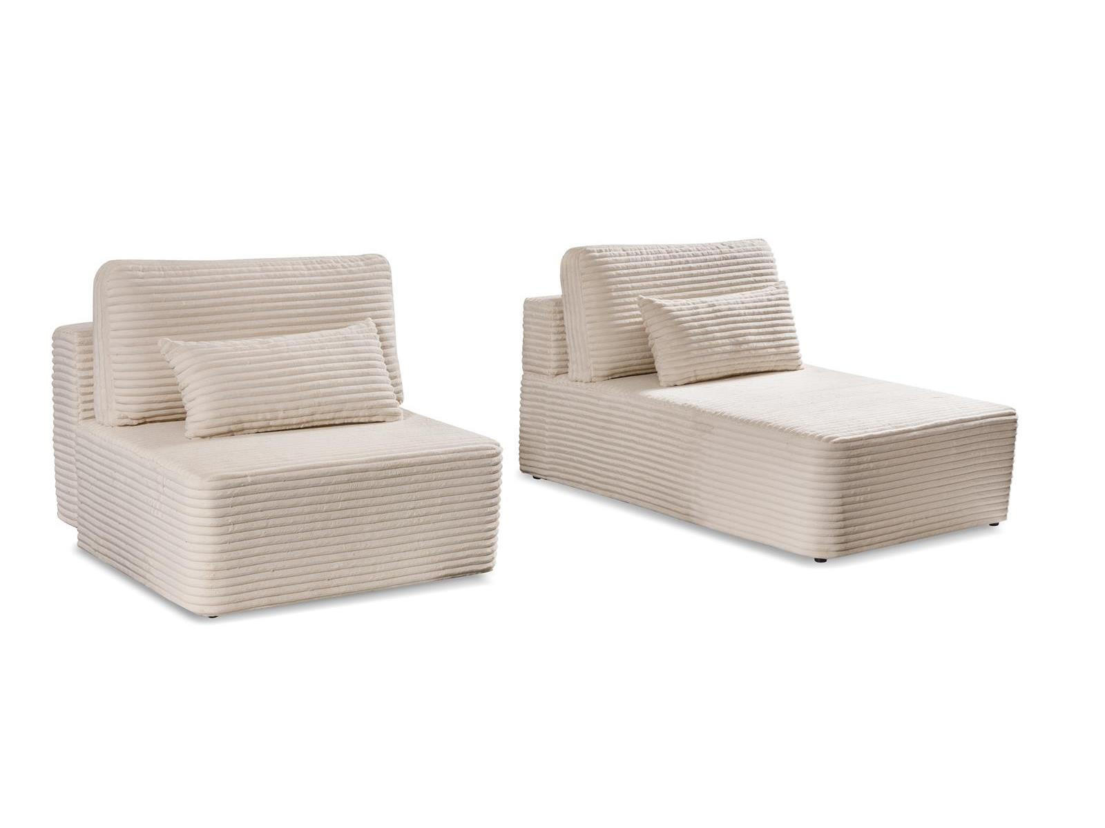 ECKSOFA Amsterix Beige, mit Schlaffunktion - Beige, Textil (213/158cm) - Bettso