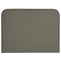 KOPFTEIL ARIELA 90X190 CM - Grau, Textil (90/68/6cm) - IDIMEX