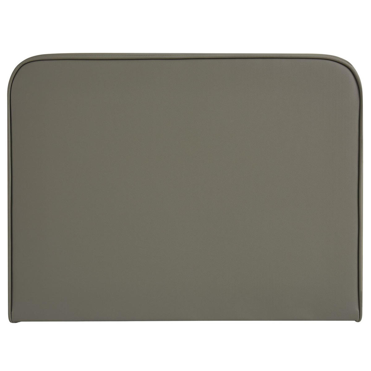 KOPFTEIL ARIELA 90X190 CM - Grau, Textil (90/68/6cm) - IDIMEX