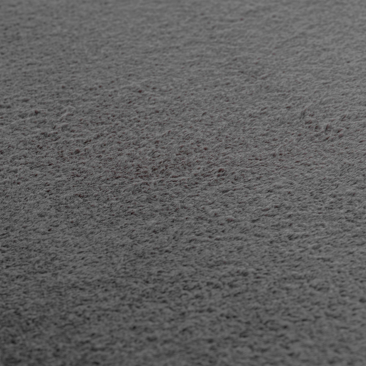 TEPPICH Kurzflor Unifarben Polyester Antirutsch Wohnzimmer Grau Rechteckig 120x160 - Grau, Textil (120/160cm) - KADIMA DESIGN