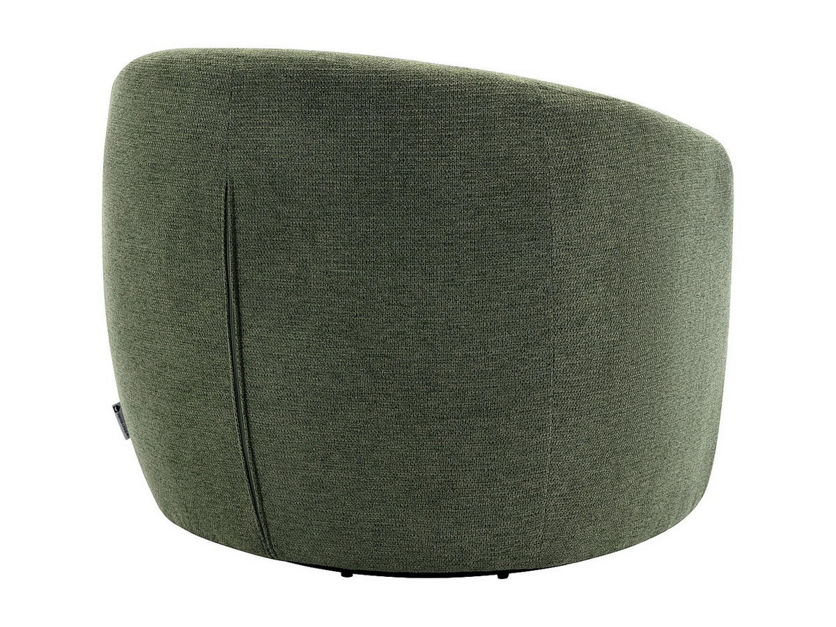 DREHSESSEL – Kunstfell – Rosa – VEREIDE - Grün, Textil (80/67/76cm) - Vente-Unique