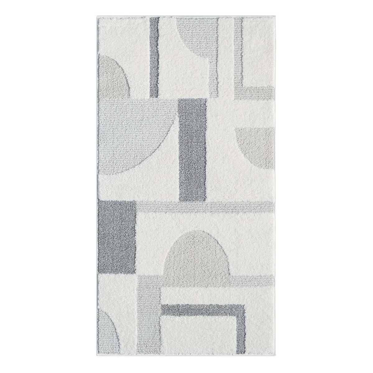 KURZFLOR-TEPPICH Lounge 9992 Grau 80x150 cm - Grau, Textil (80/150cm) - carpet city