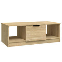 COUCHTISCH Sonoma-Eiche 102x50x36 cm Holzwerkstoff - Braun, Holzwerkstoff (102/50/36cm) - furnicato