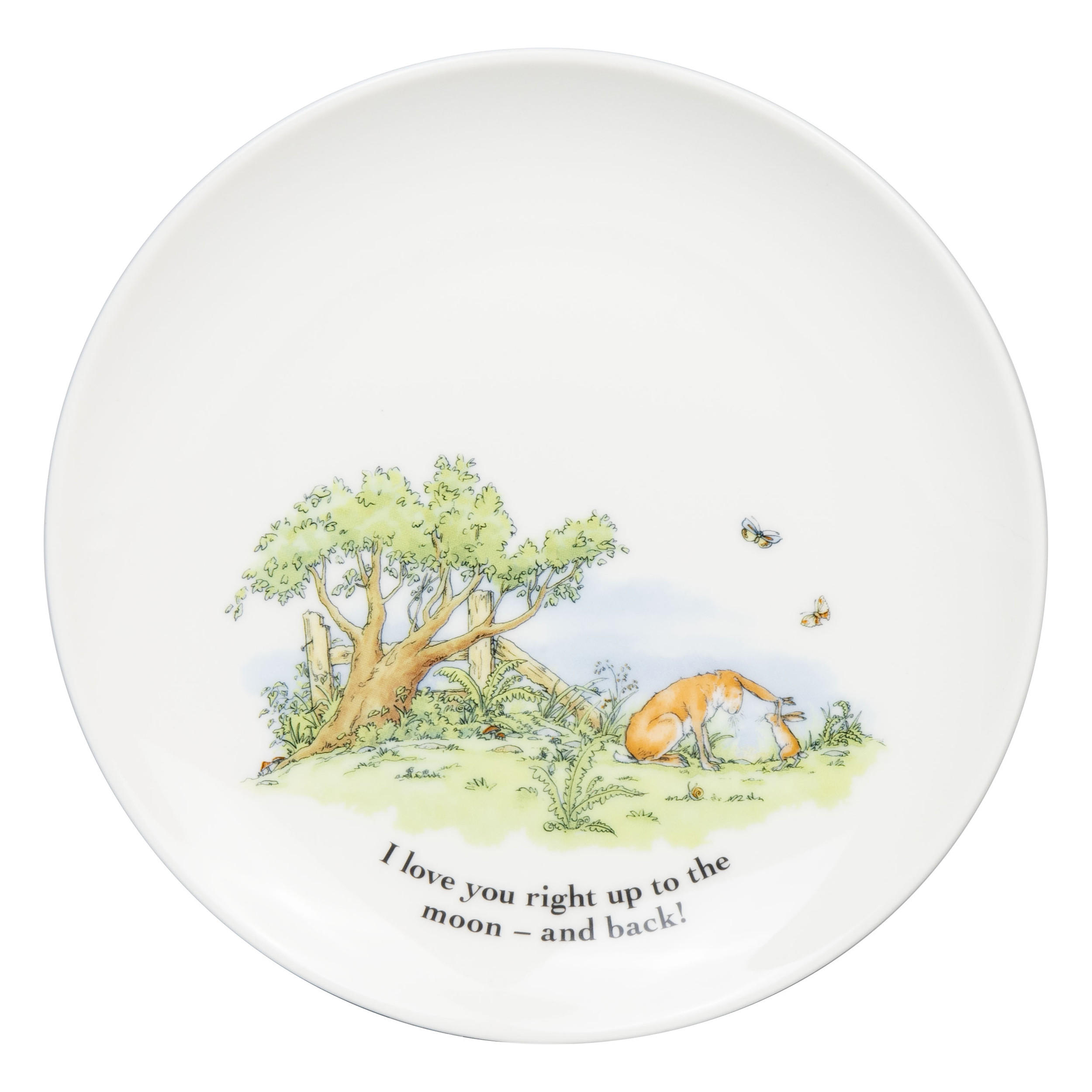 TELLER Guess how much I love you - Naturfarben, Keramik (19.1/19.1/2.4cm) - Könitz