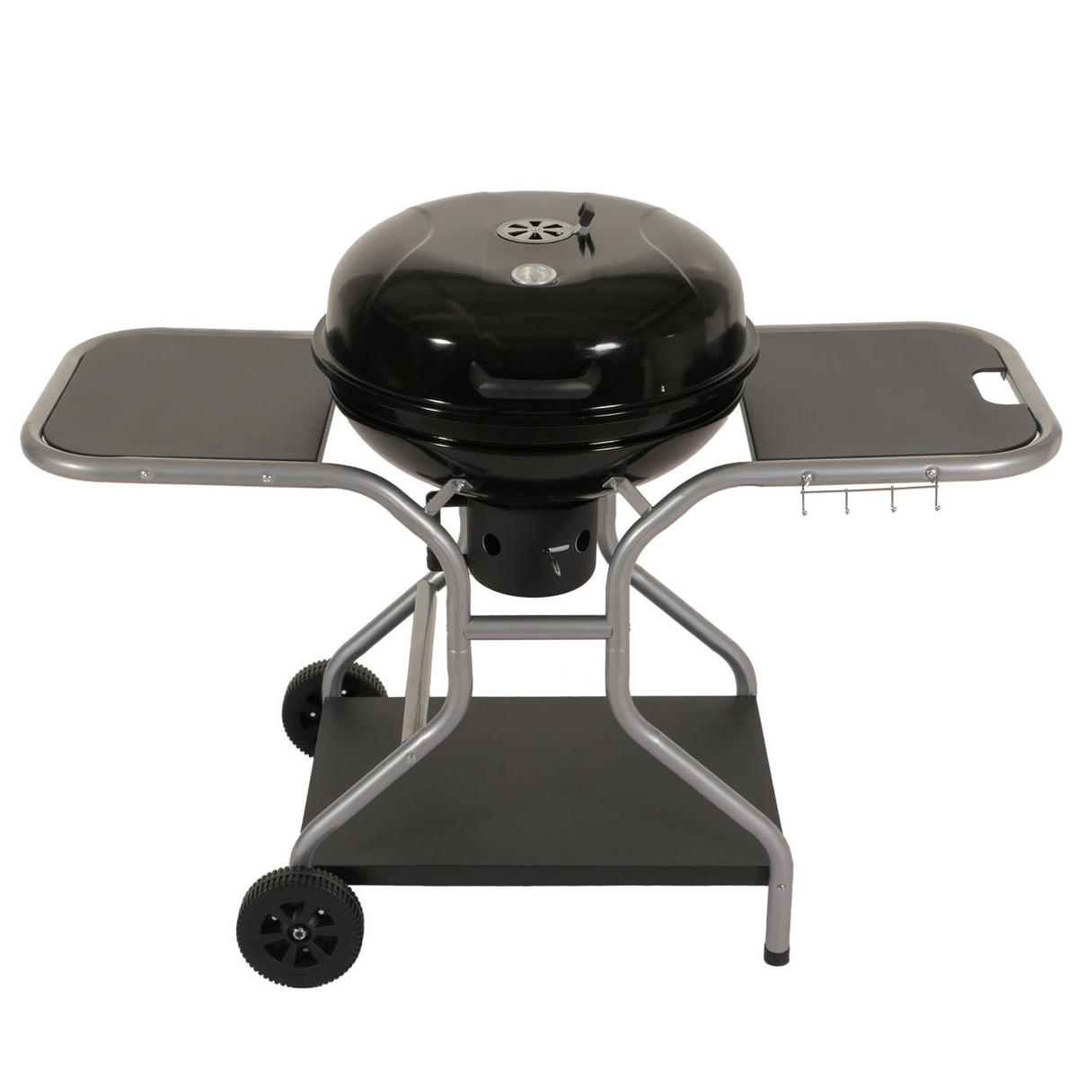 GRILLWAGEN Schwarz - Schwarz, Metall (131/143/66cm) - MCW