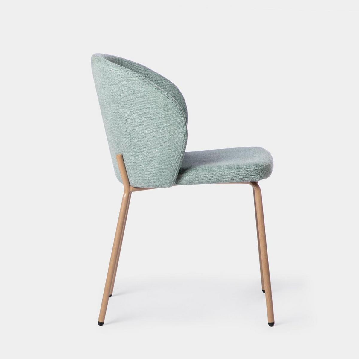 ESSZIMMERSTUHL Norah Grün 49 cm x 80 cm 4er-Set - Grün, Textil (49/80/56cm) - Klast Home