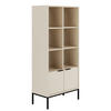 BÜCHERREGAL Seattle Kaschmir - Beige, Holzwerkstoff (40/171.3/80cm) - Petits-meubles