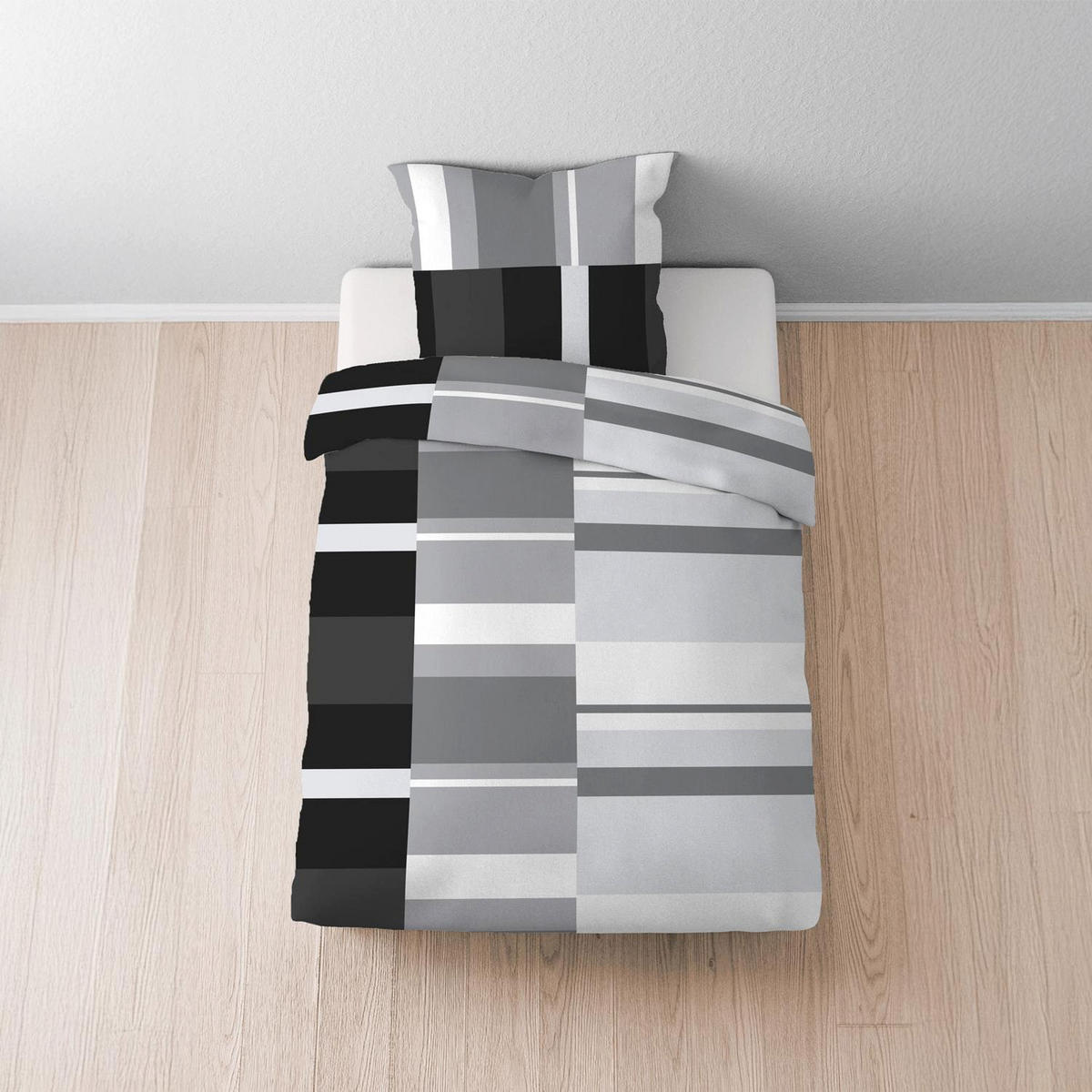 BETTWÄSCHE 155x220 cm - Weiß, Textil (155/220cm)