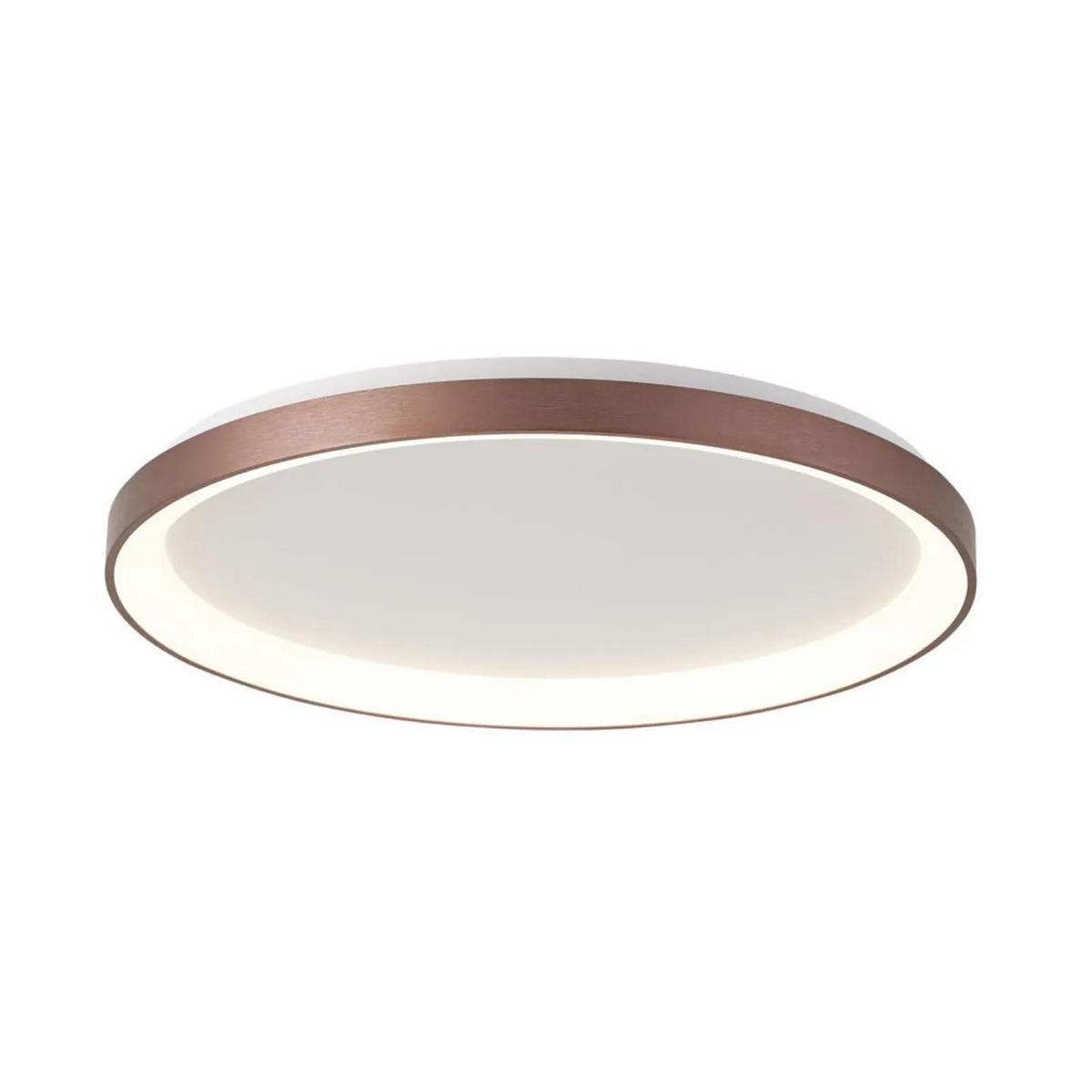 DECKENLEUCHTE Merope 600 Braun - Braun, Metall (29/29/6cm) - click-licht