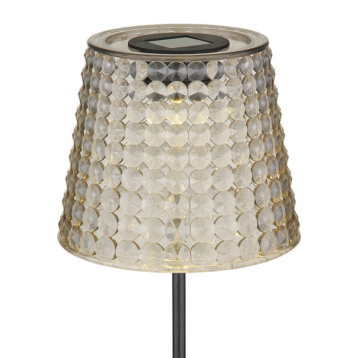 LED AUSSENLEUCHTE Kunststoff Grau 2er Set - Grau, Kunststoff (12.5/12.5/60cm) - Globo Lighting