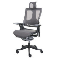 BÜROSTUHL MERRYFAIR Schwarz - Schwarz, Textil (75/138/68cm) - MCW