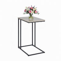 BEISTELLTISCH - Multicolor, Holzwerkstoff/Metall (35/50/64cm) - Relaxdays