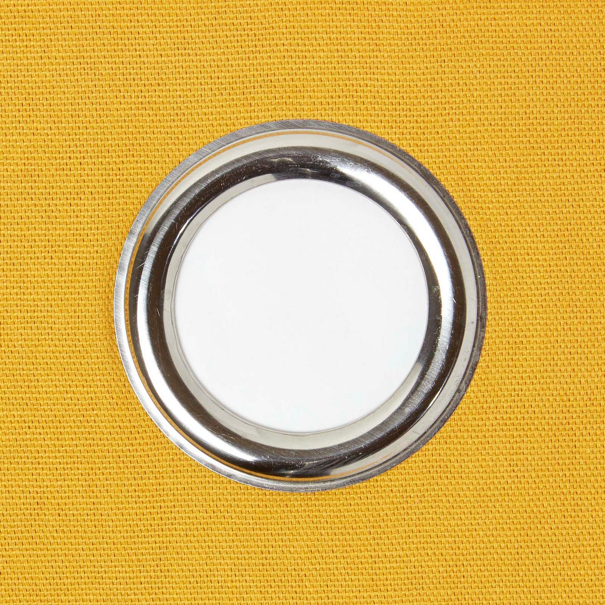 ÖSENVORHANG blickdicht 2er-Set, 137/228 cm - Currygelb, Textil (137/228cm) - Homescapes