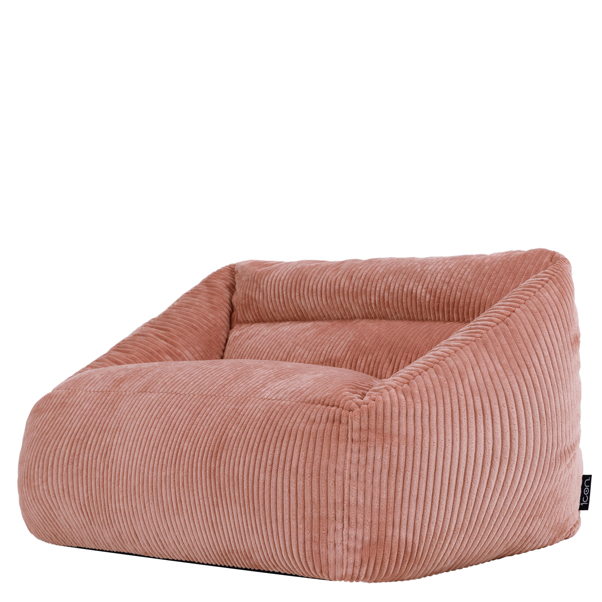 KINDERSITZSACK Sofa Cecilia - Pink, Textil (95/44/55cm) - icon