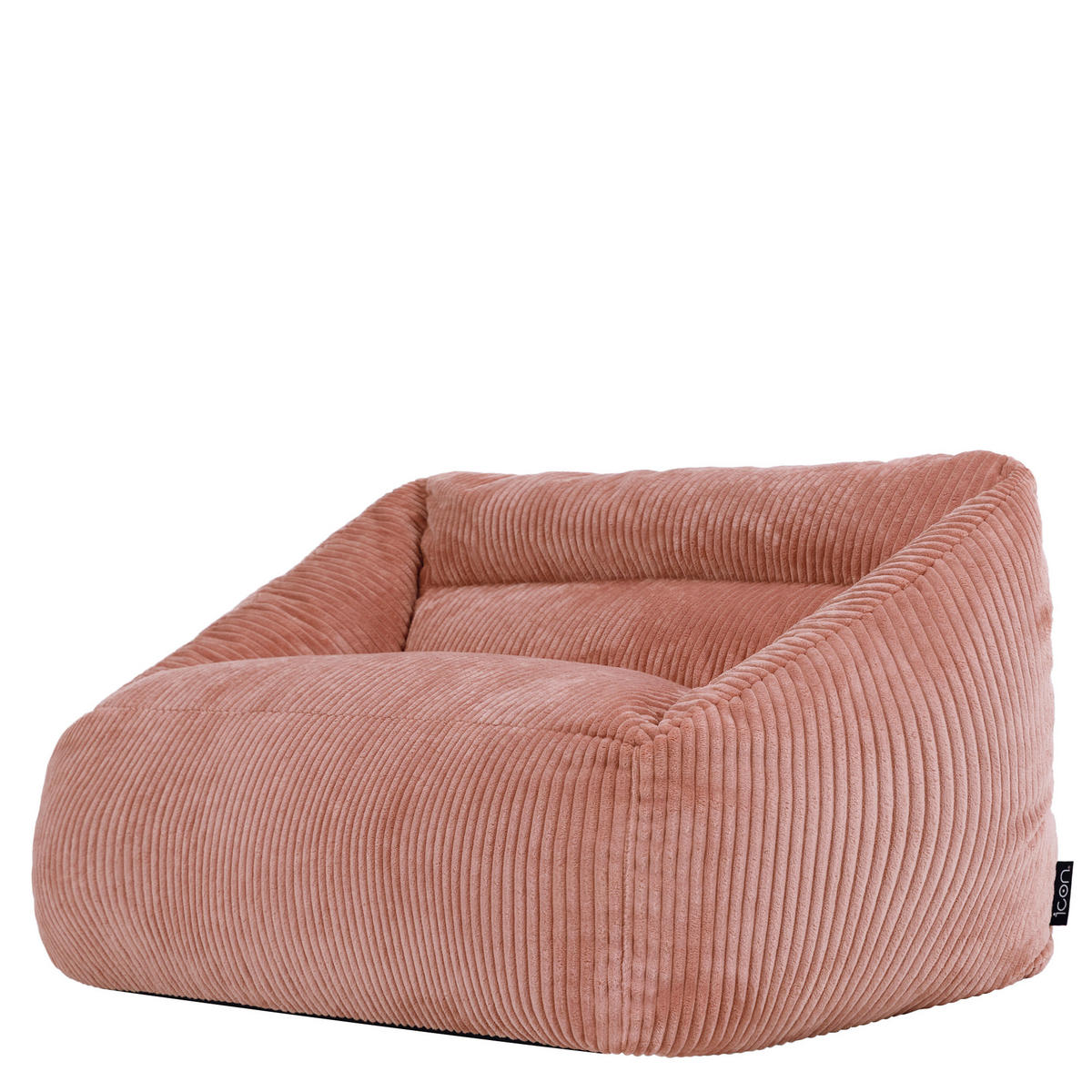 KINDERSITZSACK Sofa Cecilia - Pink, Textil (95/44/55cm) - icon